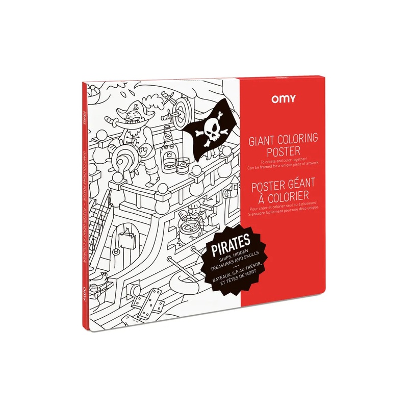 omy Giant Coloring Poster- Assorted