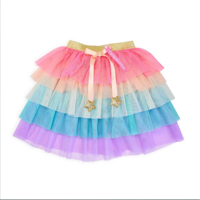 Rainbow Ruffles Tulle Tutu