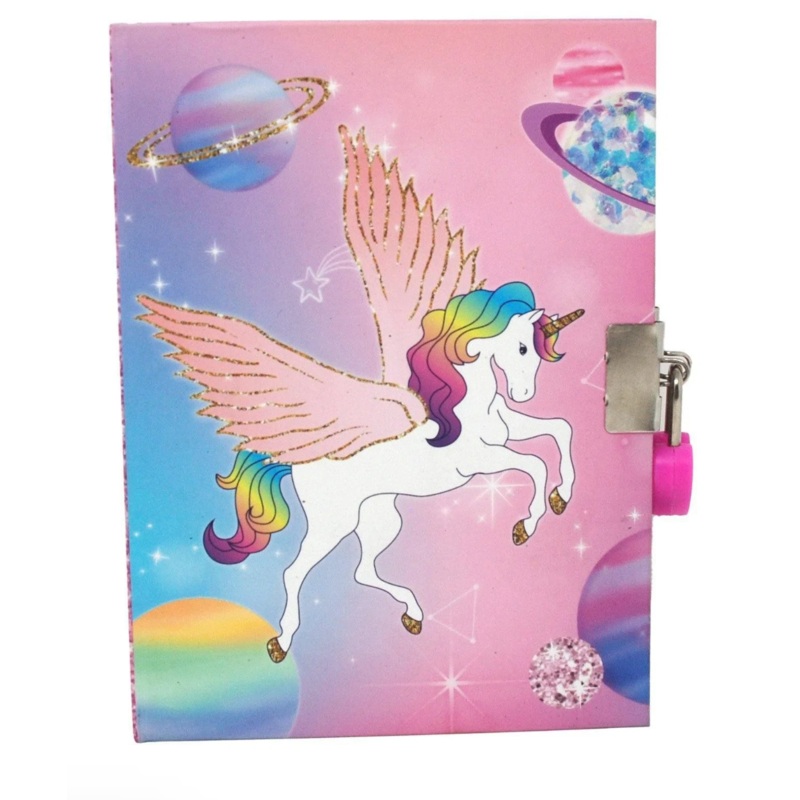 Scented Unicorn Lockable Diary