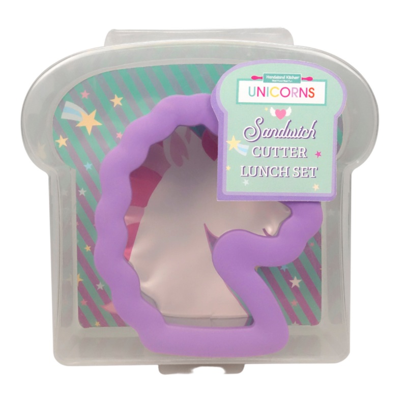 Unicorn Sandwich Cutter Lunch Set