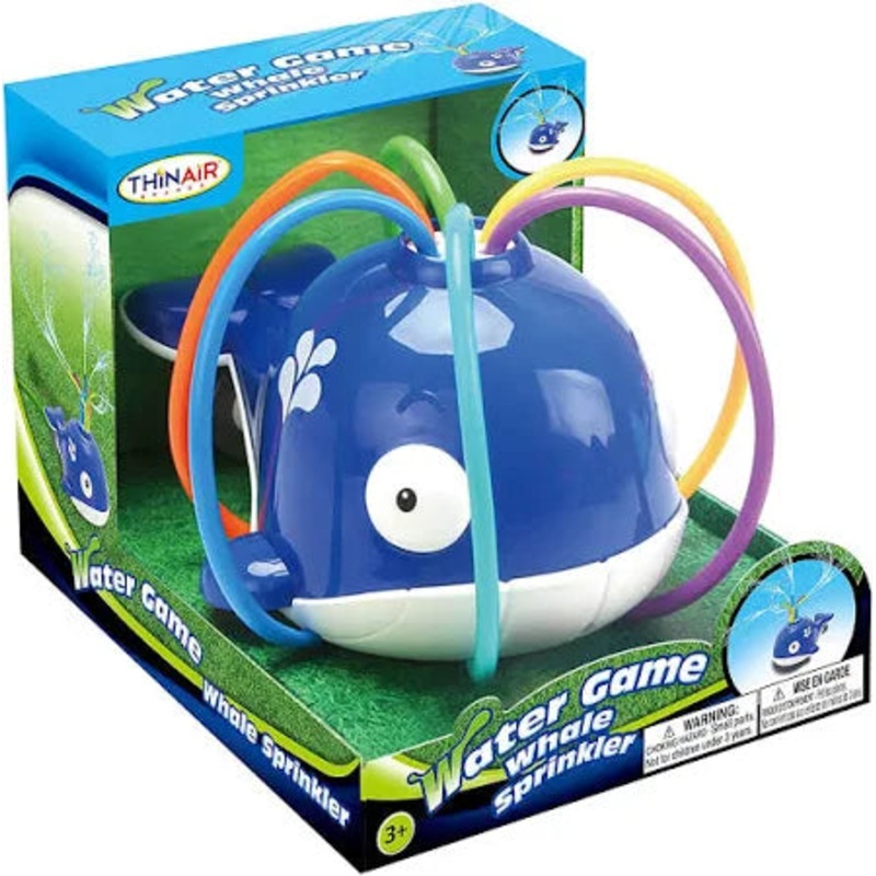 Wacky Whale Backyard Sprinkler
