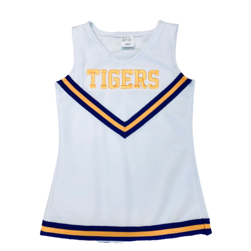 White Tigers Cheer Jumper Dress