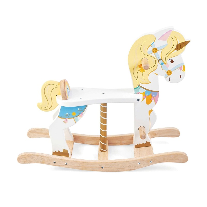 Wooden Rocking Unicorn Carousel