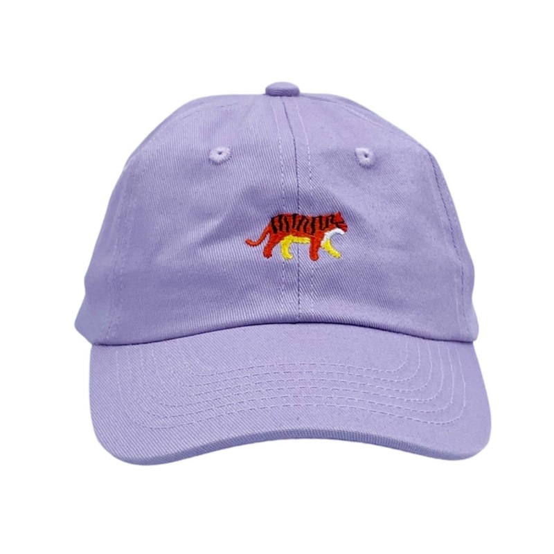 Bits & Bows Baseball Hat - Tiger