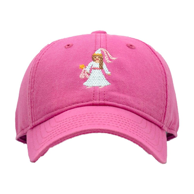 Harding Lane Baseball Hat Princess On Bright Pink