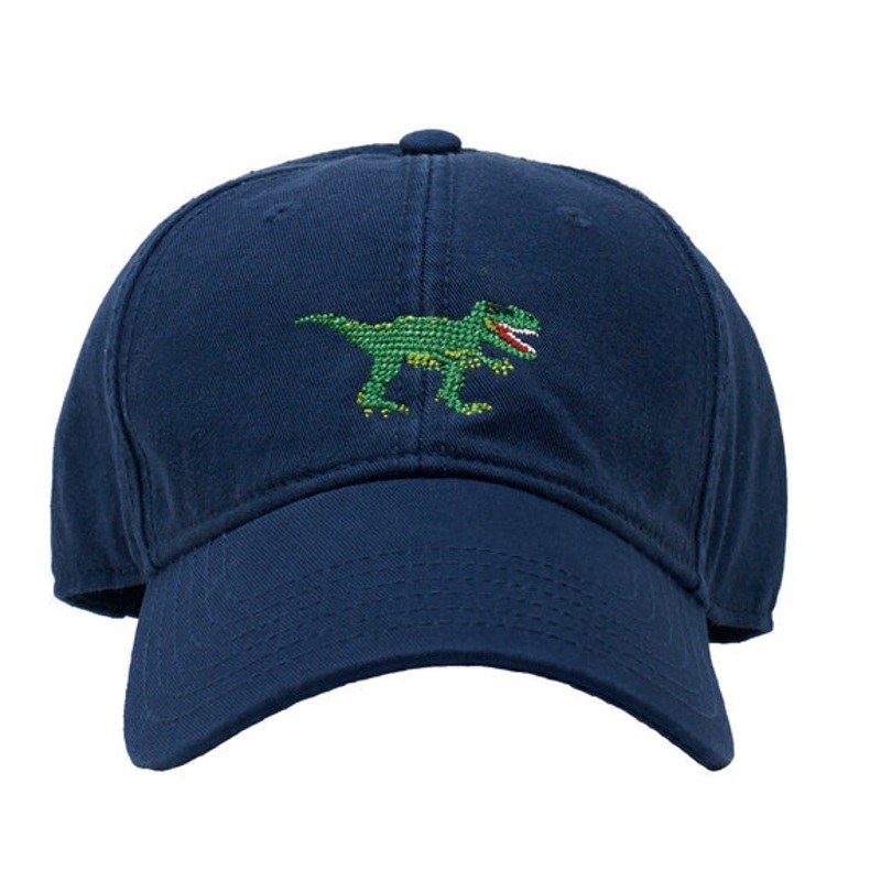 Harding Lane Baseball Hat T-Rex On Navy