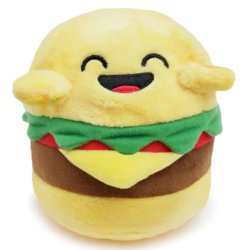 Loud Mouths Plush Toys - Cheeseburger
