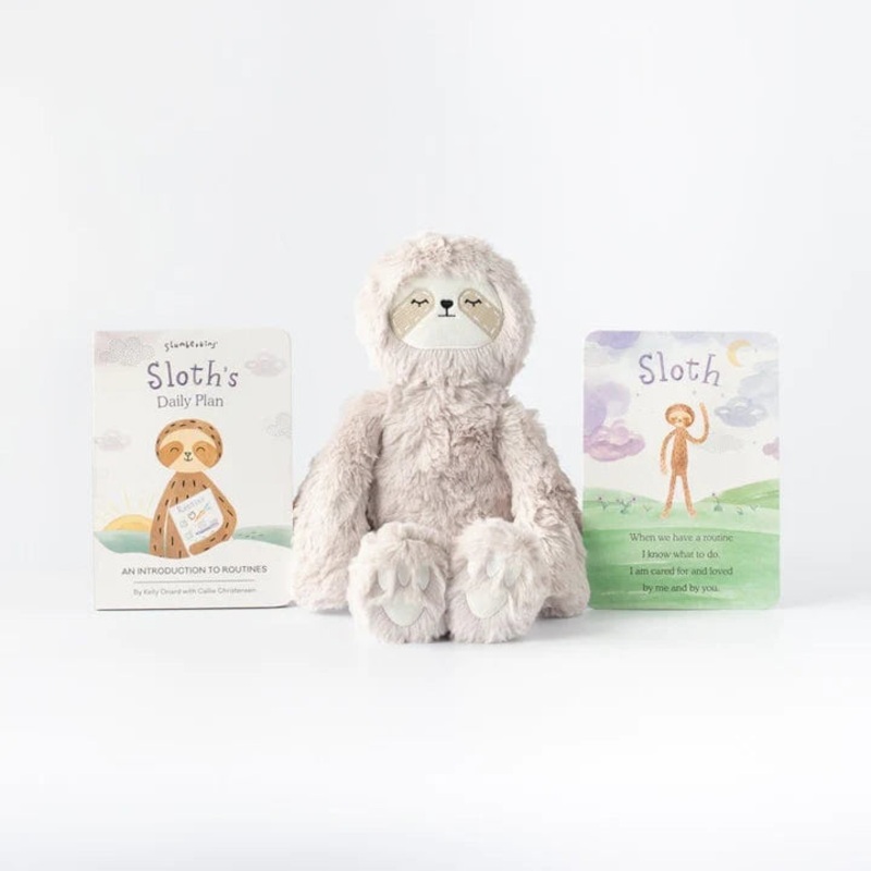 Slumberkins - Hazel Sloth Kin - Supports Routines
