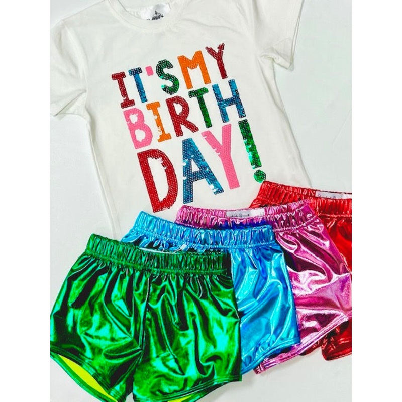 Belle Cher It's My Birthday Sequin Tee