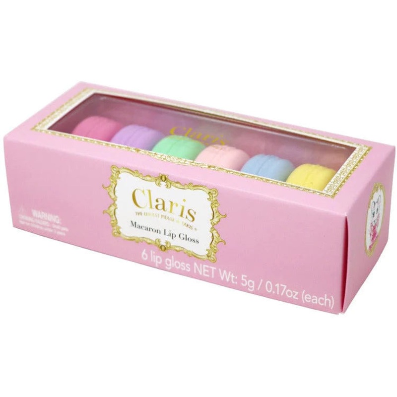 Claris Macaron 6Pc Lip Gloss