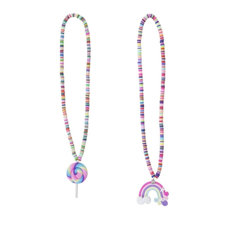 Lollipop/Rainbow Assorted Necklaces