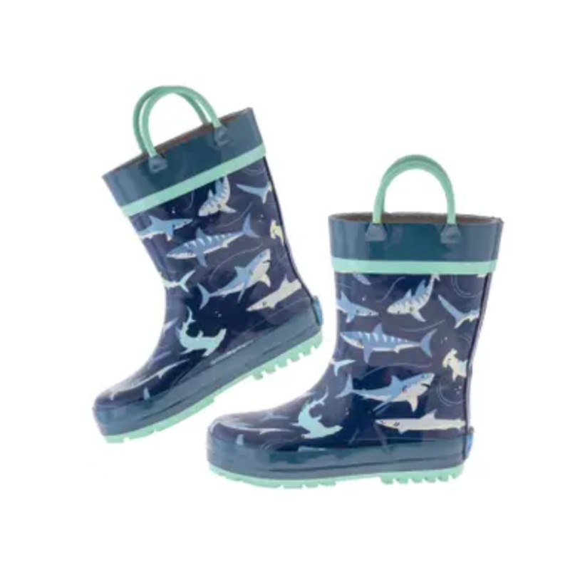 Stephen Joseph Rain Boots - Navy Shark