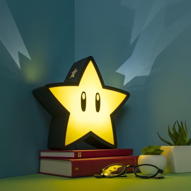 Super Mario Super Star Light with Projection
