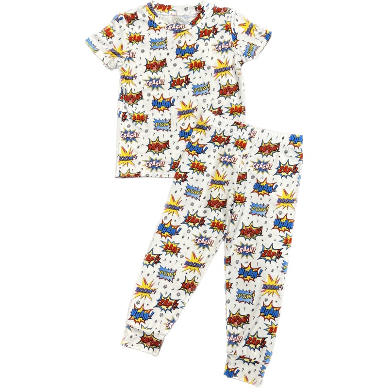 Belle Cher Superhero Bamboo 2Pc Pajamas