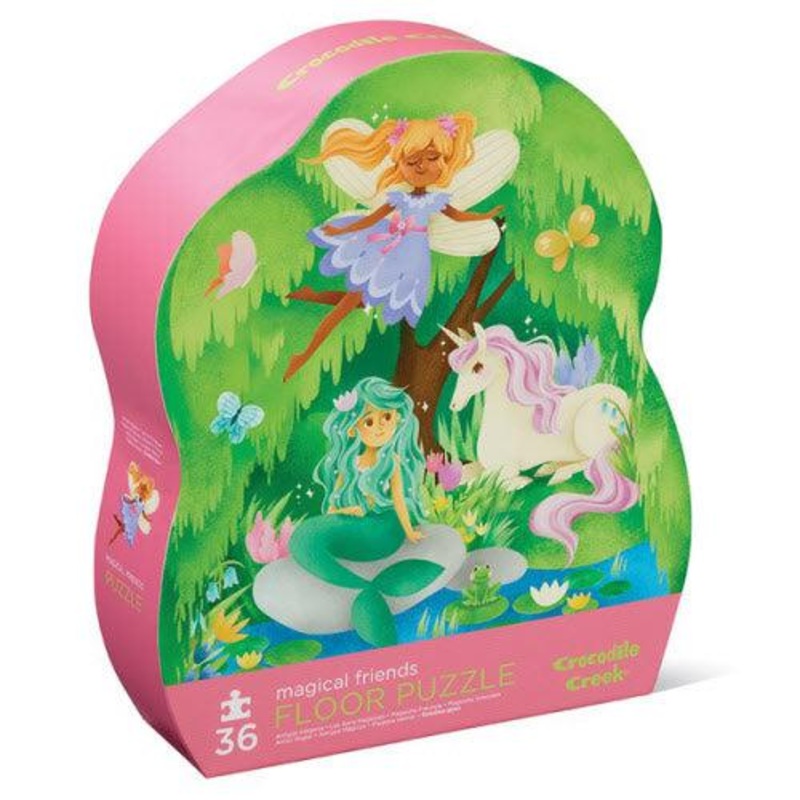 Crocodile Creek Magical Friends 36Pc Floor Puzzle