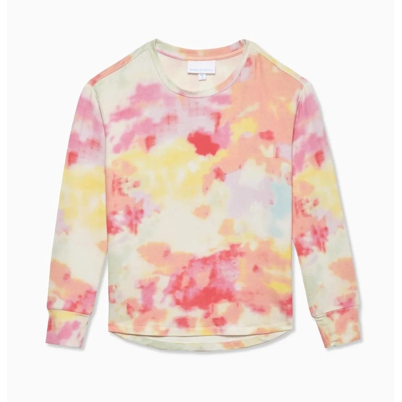 Rockets of Awesome Cloudy Terry Sweatshirt - Tie Dye