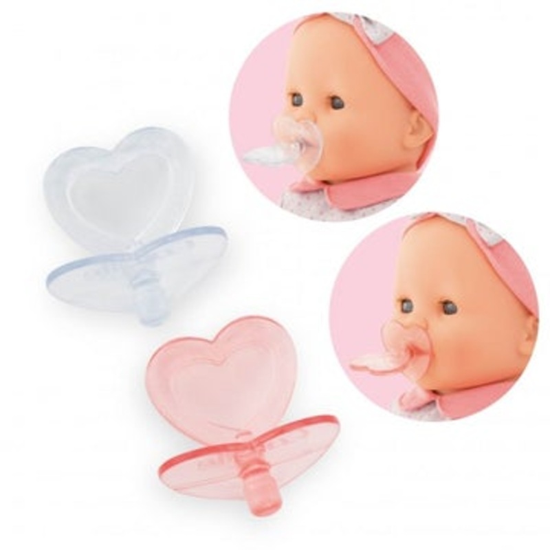 Corolle Mon Grand Poupon Baby Doll 2Pk Pacifier Set