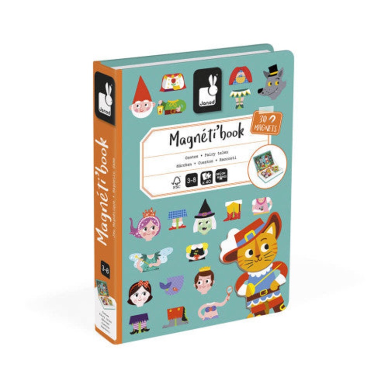 Janod Fairy Tales Magnetic Book
