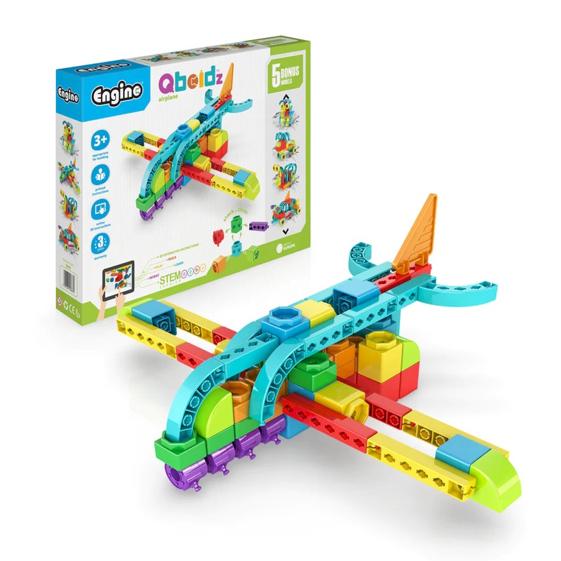 QBOIDZ Airplane with 5 BONUS Models