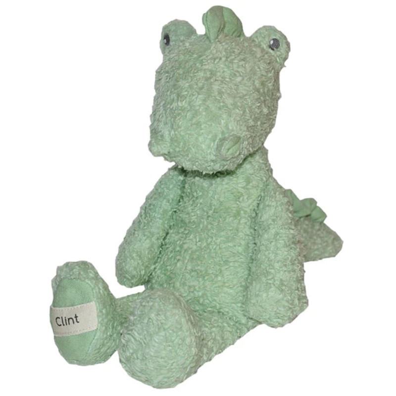 Tikiri Organics Clint the Crocodile Plush Toy