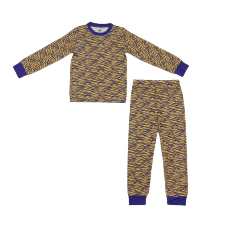 Belle Cher Tiger Stripe Bamboo 2Pc Pajamas
