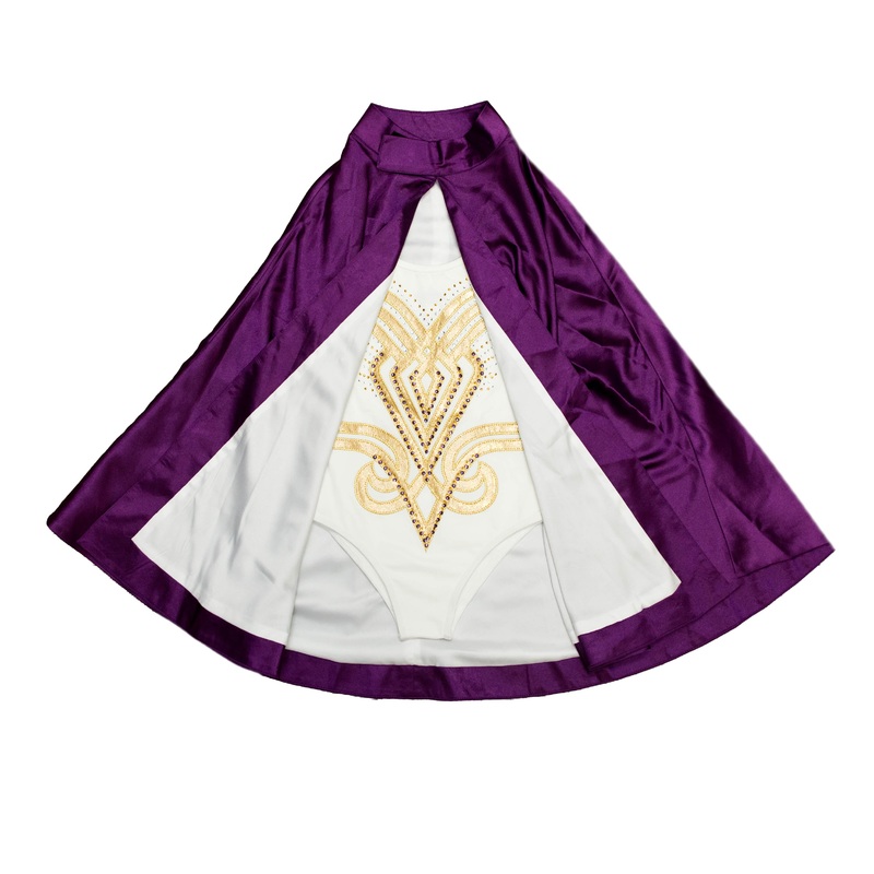 Golden Girl Costume (Suit & Cape)