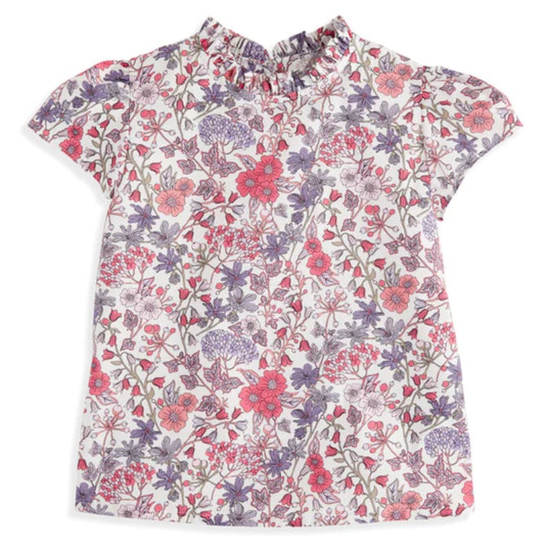 Lilac Fields Printed Caroline Blouse