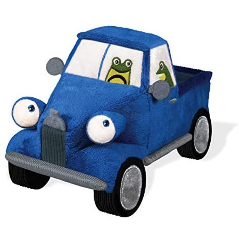 8.5" Little Blue Truck Soft Plush Toy with Sound