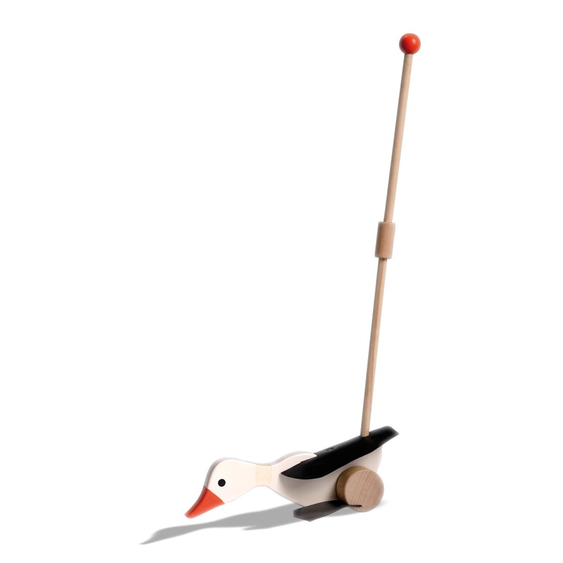 Egmont Push Along Wooden Goose