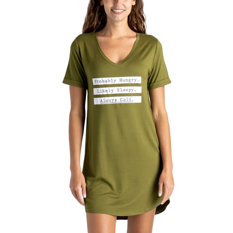 Hello Mello Let Me Sleep Sleep Shirt - Always Cold