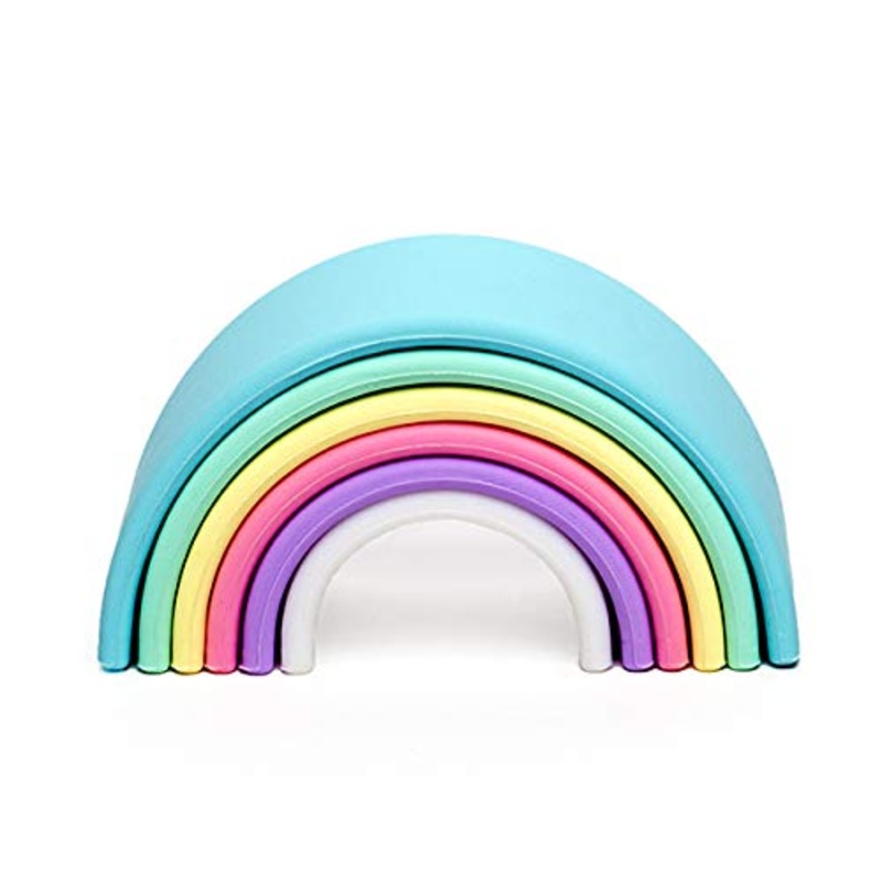 Kid Made Modern Dena My First Rainbow Stacker - Small Pastel