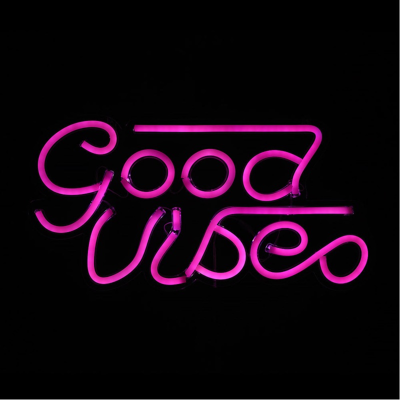 Neon Good Vibes Light