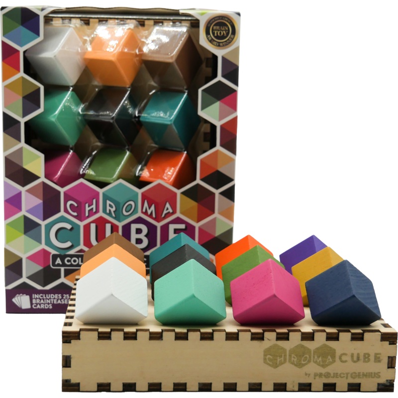 Project Genius Chroma Cube: A Color-Based Deduction Puzzle