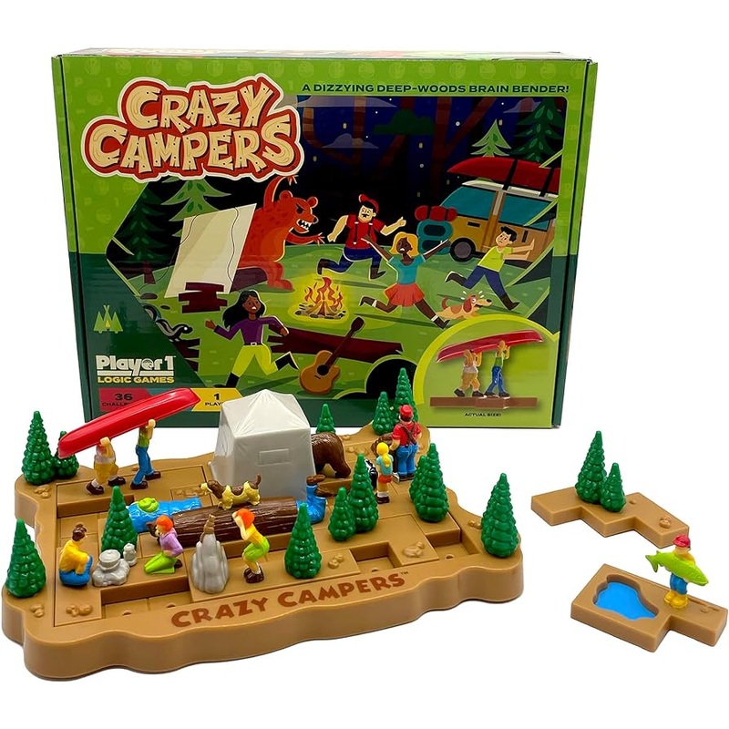 Project Genius Crazy Campers - Single Player Logic Game