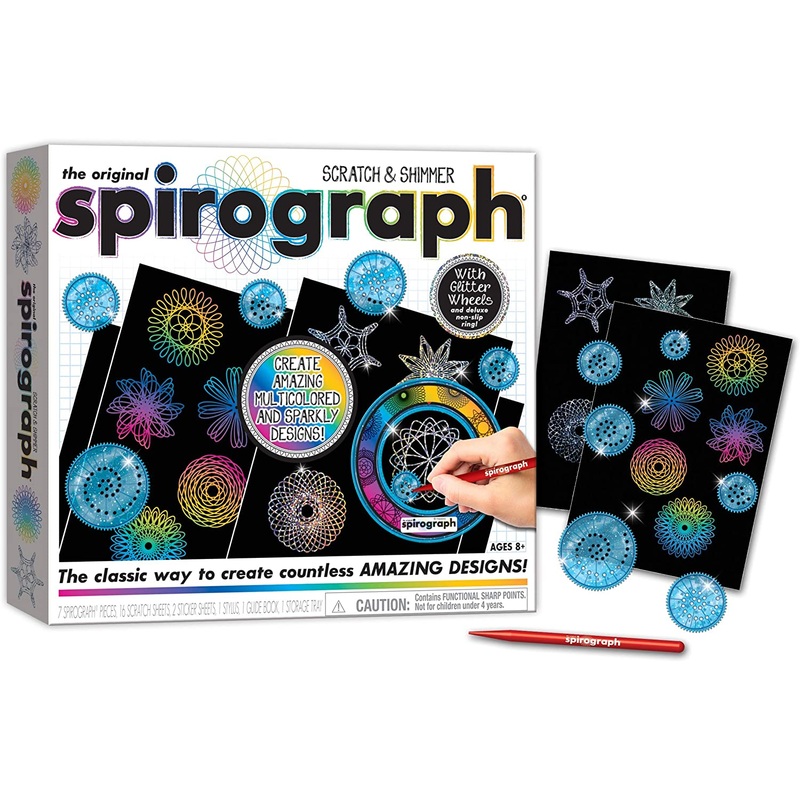Spirograph Scratch & Shimmer