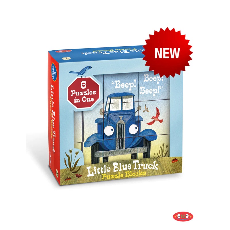 The Little Blue Truck Puzzle Blocks