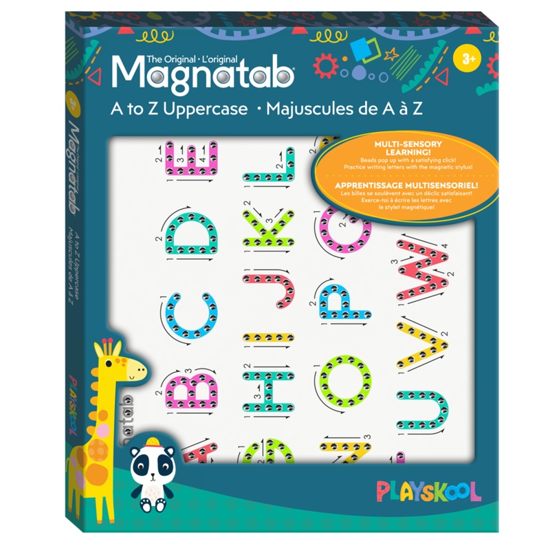 The Original Magnatab: A to Z Uppercase Letters