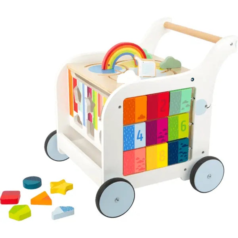 Wooden Baby Elephant Walker
