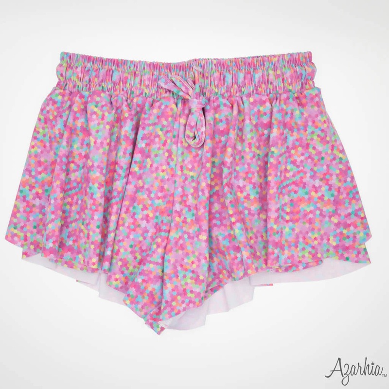 Azarhia Butterfly Shorts - Confetti Stars