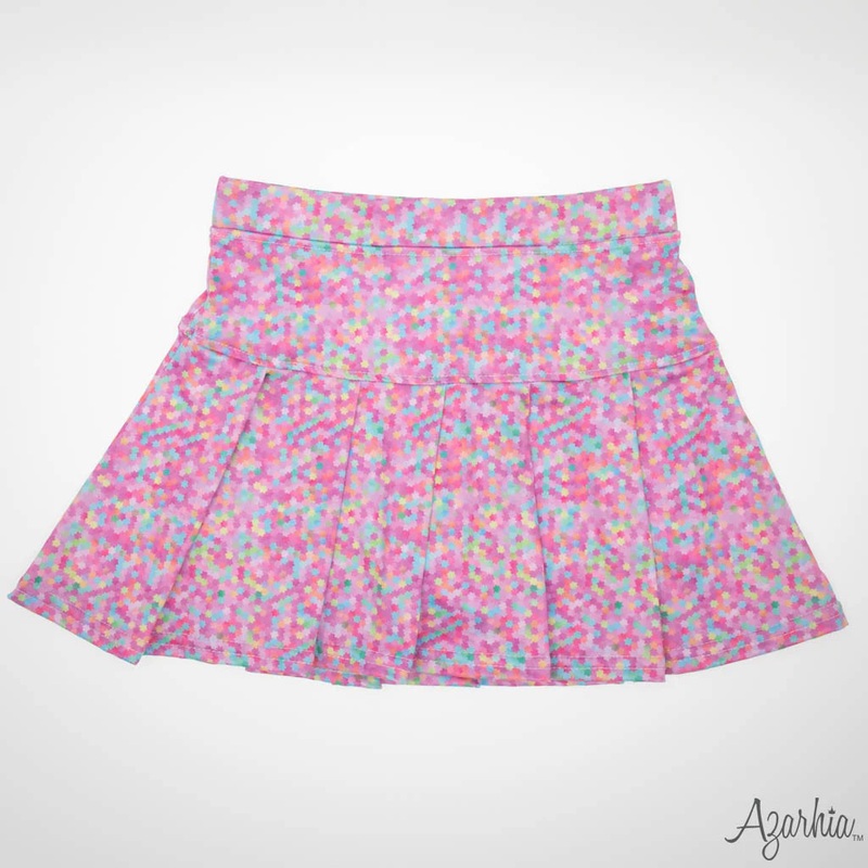 Azarhia Confetti Stars Gathered Skort