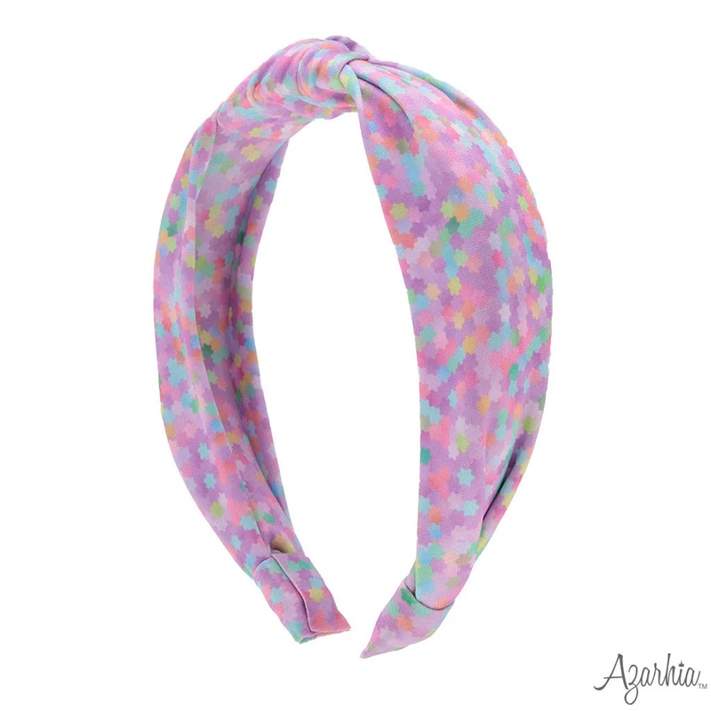 Azarhia Knotted Headband - Confetti Stars