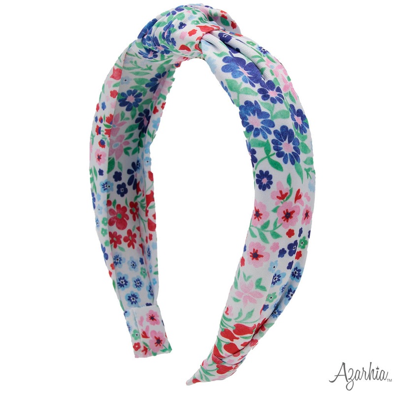 Azarhia Knotted Headband - Liberty Flowers