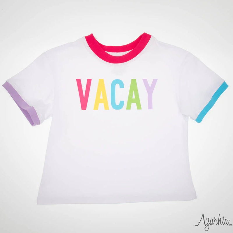 Azarhia Vacay Boxy Tee