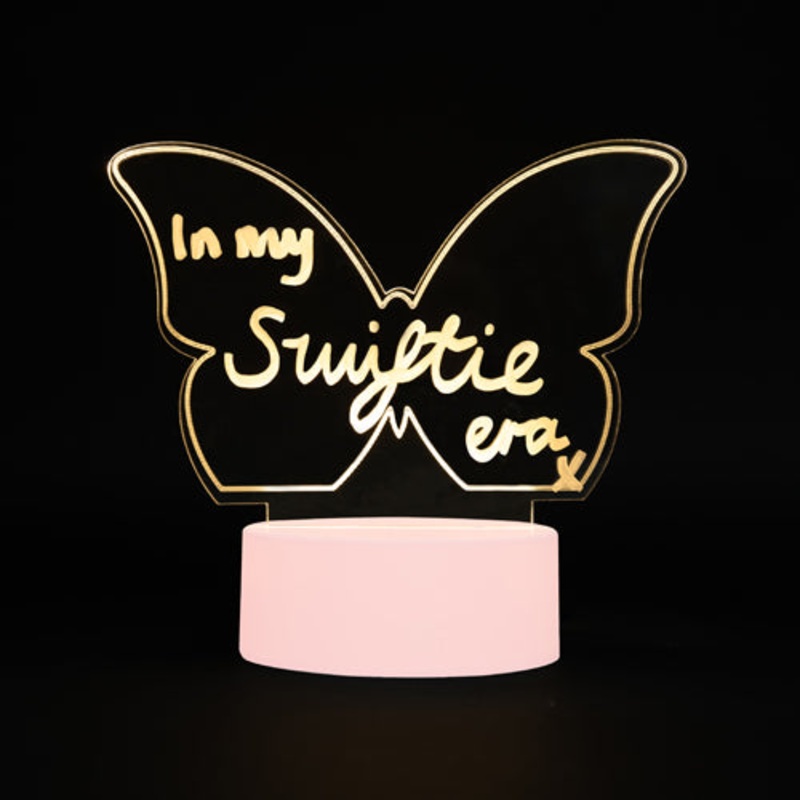 Butterfly Write on Acrylic Light - Fizz Creations