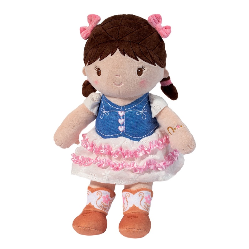 Douglas Plush Fran Doll - Cowgirl