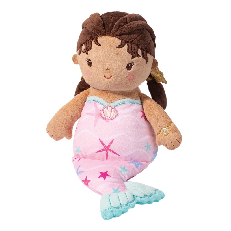 Douglas Plush Mira Doll - Pink Mermaid