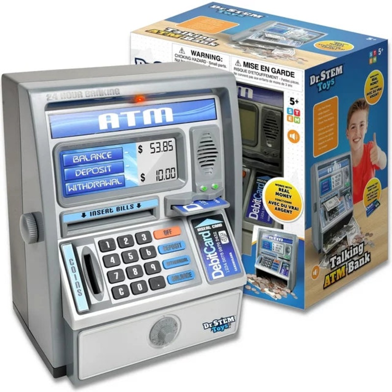 Dr. Stem Toys Talking ATM Bank