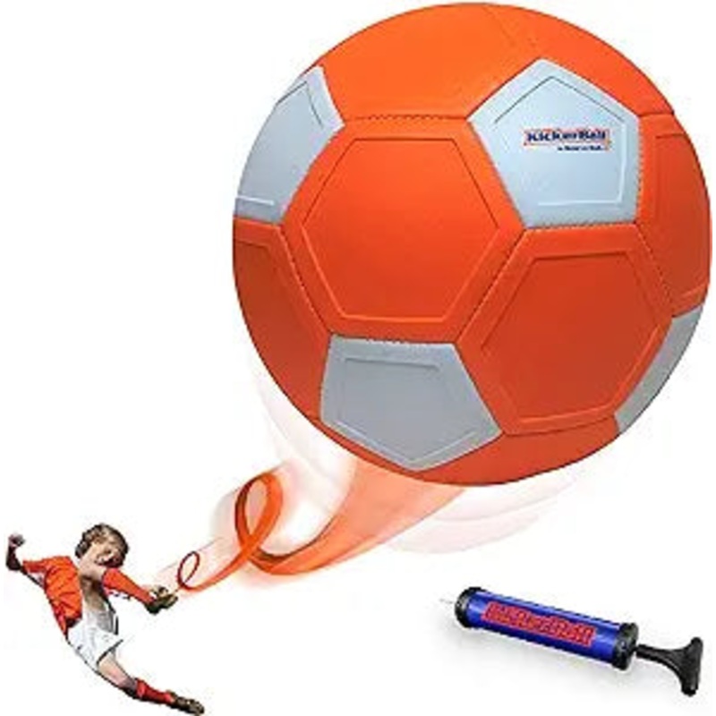Glow in the Dark Kickerball - Curve and Swerve Soccer Ball