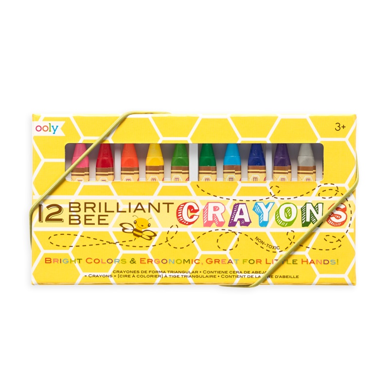Ooly 12Pc Brilliant Bee Crayons