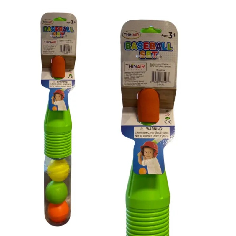 Thin Air Baseball Set - Bat with 4 Balls